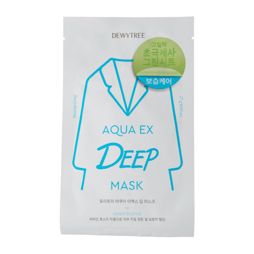 Dewytree - Aqua Deep Mask - Hidratáló Fáryolmaszk - 1db/27g