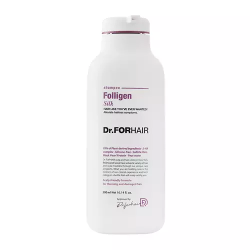 Dr.Forhair - Folligen Silk Shampoo - Sampon Töredezett Hajra - 300ml