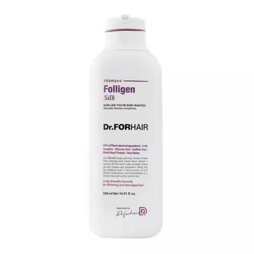 Dr.Forhair - Folligen Silk Shampoo - Sampon Töredezett Hajra - 500ml 