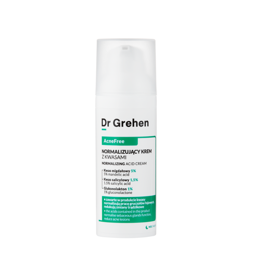 Dr Grehen - AcneFree - Normalizing Acid Cream - Normalizáló Savas Krém - 50ml