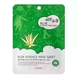 Esfolio - Pure Skin Aloe Essence Mask Sheet - Fátyolmaszk Aloe Verával - 25ml