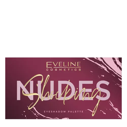 Eveline Cosmetics - 12 Szemhélyfesték Paletta - Shocking Nudes - 9,6g
