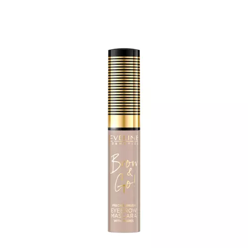 Eveline Cosmetics - Brow&Go! - Szemöldökfesték Sűrítő Szálakkal - 01 Light - 6ml