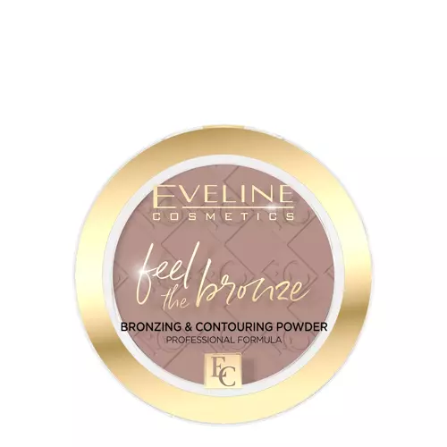 Eveline Cosmetics - Feel The Bronze - Bronzosító és Kontúrozó Púder - 01 Milky Way - 4g