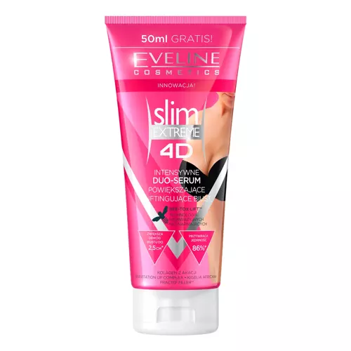 Eveline Cosmetics - Slim Extreme 4D - Intenzív Mellemelő Duo-Szérum - 200ml