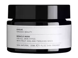 Evolve Organic Beauty - Miracle Mask - Organikus Arcmaszk Természetes Gyümölcssavakkal - 30ml