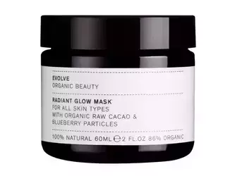 Evolve Organic Beauty - Radiant Glow Organic Face Mask - Ragyogtató Kakao Arcmaszk - 60ml