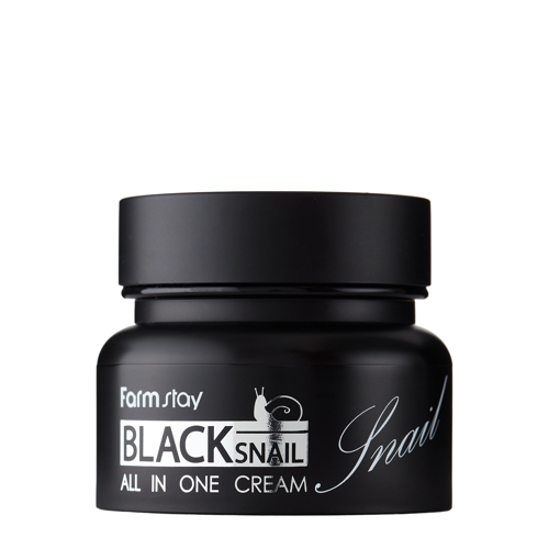 Farmstay - Black Snail All-In-One Cream - Revitalizáló Arc- és Dekoltázs Krém Afrikai Csiga Nyálkával - 100ml