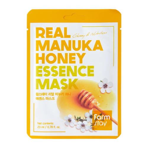 Farmstay - Real Manuka Honey Essence Mask - Tápláló Maszk Manukamézzel - 23ml/1db
