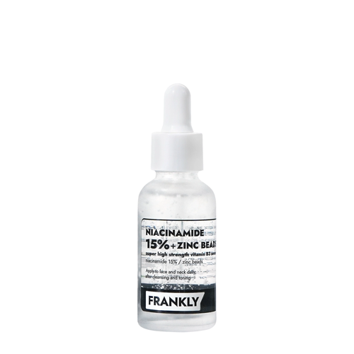 Frankly - Niacinamide 15% Zinc Beads Serum - Akne Elleni Szérum 15% Niacinamiddal és Cinkkel - 30ml