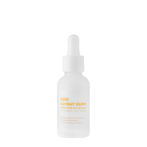 Frankly - Sunday Glow Brightening & Tone Up Serum - Világosító Arcszérum - 30ml