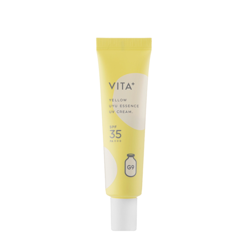 G9Skin - UYU Essence UV Cream Vita Yellow SPF35/PA+++ - Revitalizáló és Bőrkiegyenlítő Fényvédő Krém - 40g