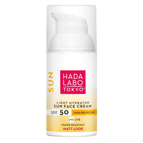 Hada Labo Tokyo - Light Hydrator Sun Face Cream - SPF50 - Vízálló Hidratáló Arckrém – 50 ml