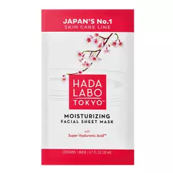 Hada Labo Tokyo - Moisturising Facial Sheet Mask - Mélyen Hidratáló Fátyolmaszk - 20ml