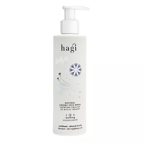 Hagi - Natural Creamy Face Wash - Krémes Arclemosó Emulzió - 200ml 