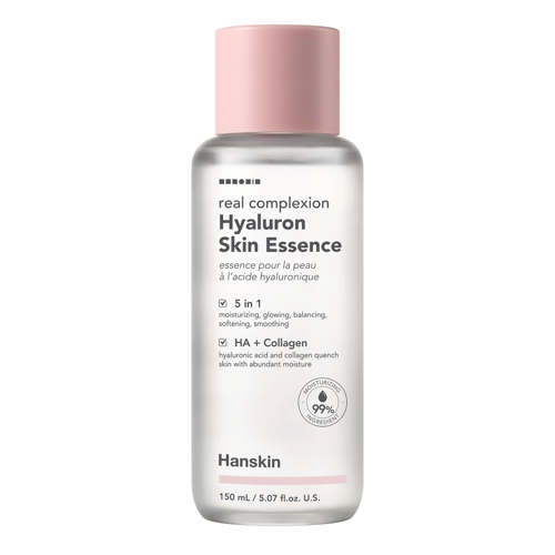 Hanskin - Real Complexion Hyaluron Skin Essence - Hidratáló Arcápoló Esszencia - 150ml