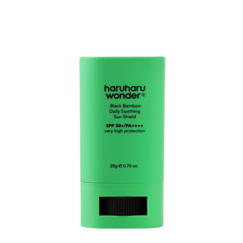 Haruharu Wonder - Black Bamboo Daily Soothing Sun Shield SPF 50+/PA++++ - Fényvédő Stift - 20g