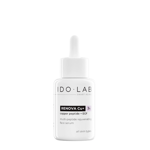 Ido Lab - Renova Cu+ - Fiatalító és Regeneráló Szérum Rézpeptiddel - 30ml