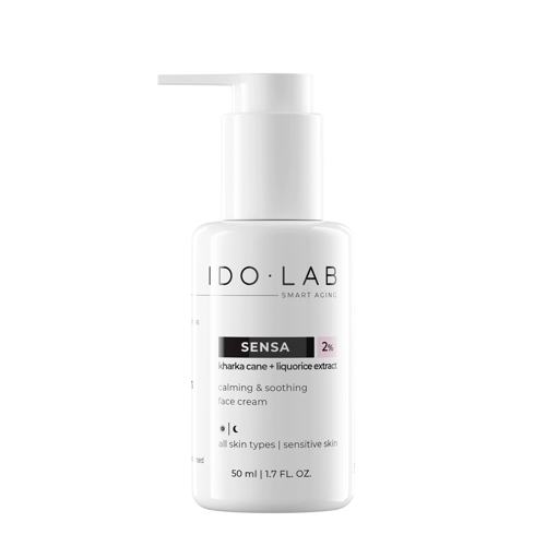 Ido Lab - Sensa - Bőrnyugtató Krém Érzékeny és Hajszáleres Bőrre - 50ml