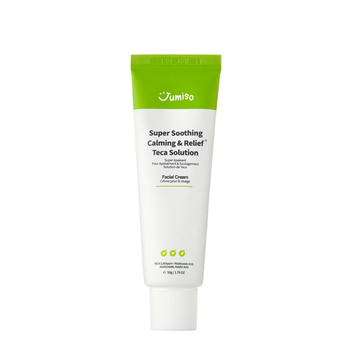 Jumiso - Super Soothing Calming & Relief Teca Solution Facial Cream - Nyugtató Arckrém Centella Kivonattal - 50g