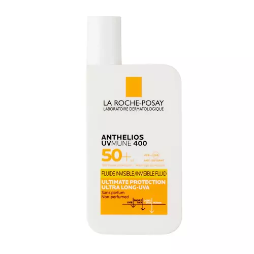 La Roche-Posay - Anthelios UV Mune 400 SPF50+ - Láthatatlan Fényvédő Folyadék - 50ml