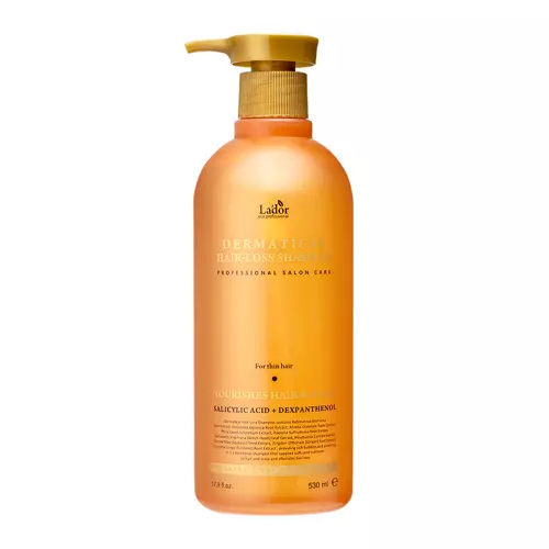 La'dor - Dermatical Hair-Loss Shampoo For Thin Hair - Hajhullás Elleni Sampon - Vékonyszálú Hajra - 530ml