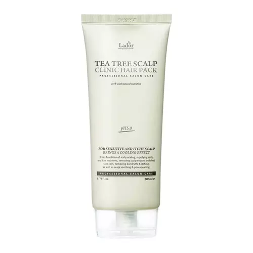 La'dor - Tea Tree Scalp Clinic Hair Pack - Tisztító Fejbőr Maszk - 200ml