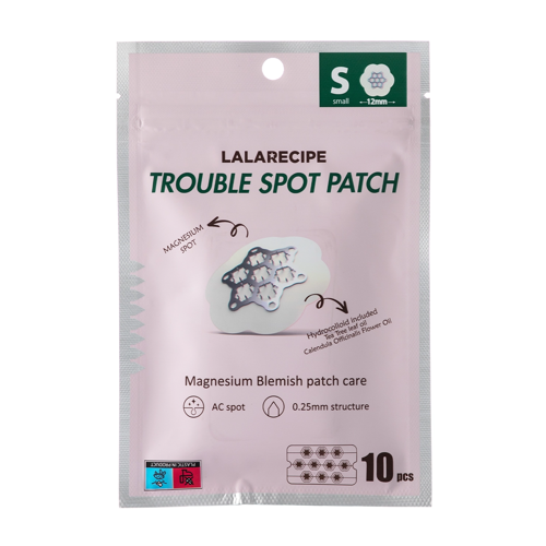 LalaRecipe - Trouble Spot Patch - Hidrokolloid Akne Tapaszkák - Kis Méret - 10db