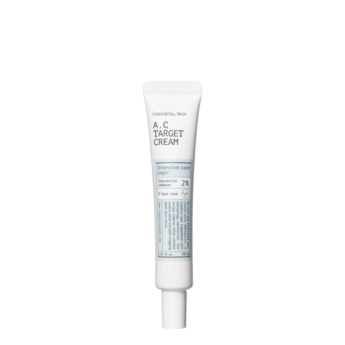 Logically, Skin - A.C Target Cream - Bőrnyugtató Spot Krém Tökéletlenségek Ellen - 30ml