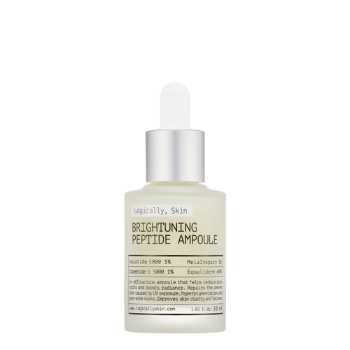 Logically, Skin - Brightening Peptide Ampoule - Világosító Arcampulla Peptidekkel - 30g