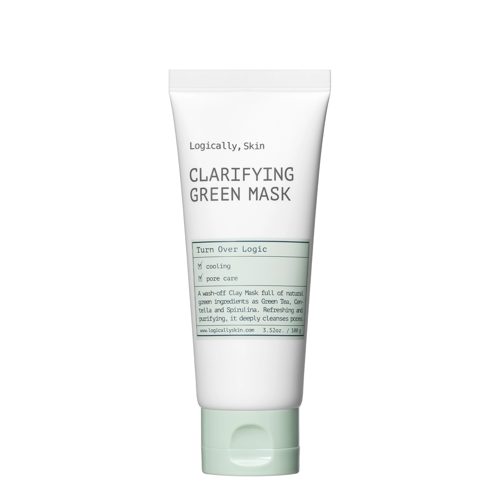 Logically, Skin - Clarifying Green Mask - Arctisztító Agyagos Maszk - 100g