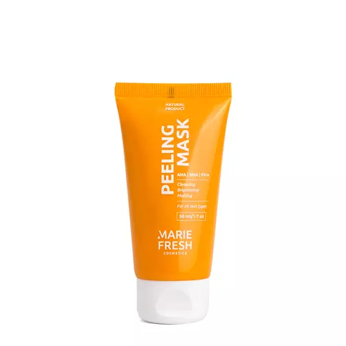 Marie Fresh Cosmetics - Peeling Mask - Hámlasztó Maszk AHA-, BHA- és PHA-savakkal - 50ml