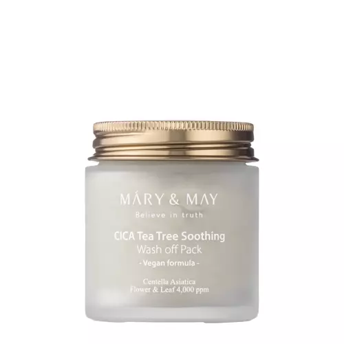 Mary&May - CICA Tea Tree Soothing Wash off Pack - Agyagmaszk - 125g