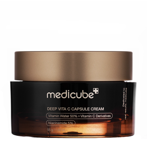 Medicube - Deep Vita C Capsule Cream - Világosító és Feszesítő Arckrém - 55g