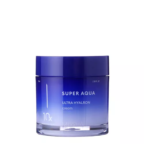 Missha - Super Aqua - Ultra Hyalron Cream - Hidratáló Arckrém - 70ml