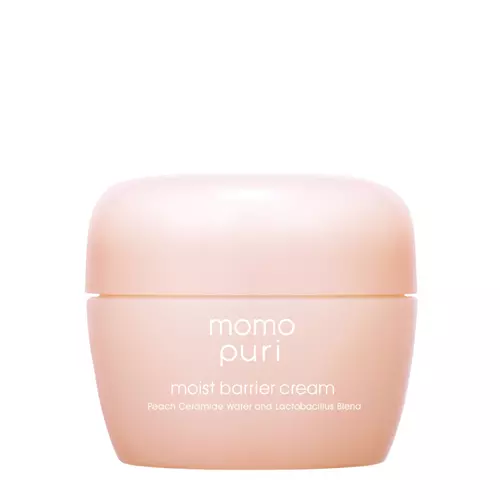 Momopuri - Moist Barrier Cream - Hidratáló Arckrém Barackkal és Cramidokkal - 80g