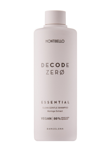 Montibello - Decode Zero Essential - Természetes Tisztító Hajsampon - 300ml