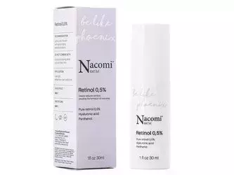 Nacomi - Next Level - Retinol 0.5% - Szérum 0.5% Retinollal - 30ml