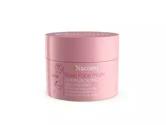 Nacomi - Rose Face Mask - Nyugtató-csillapító Rózsamaszk  - 50ml