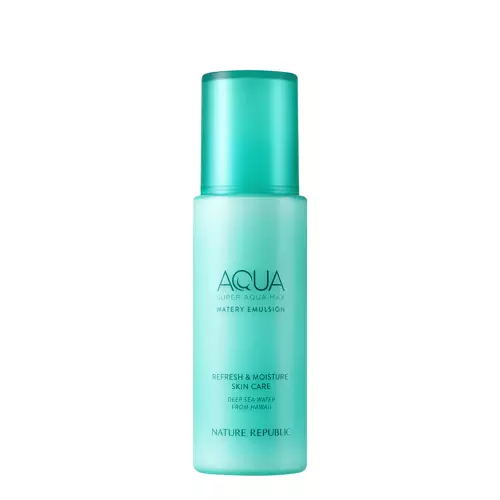 Nature Republic - Super Aqua Max Watery Emulsion - Intenzív Hidratáló Arcápoló Emulzió - 130ml