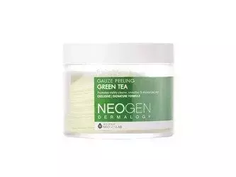 Neogen - Dermalogy Bio-peel Gentle Gauze Peeling - Green Tea - Hámlasztó Arckorongok Zöld Teával - 30 db.