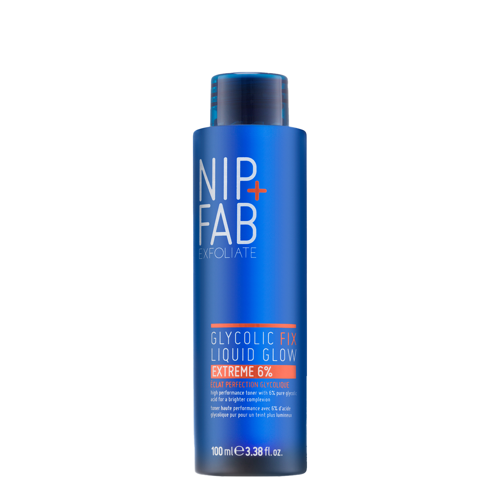 Nip+Fab - Glycolic Fix 6% Glow Toner - Hámlasztó Arctoner Glikolsavval - 100ml