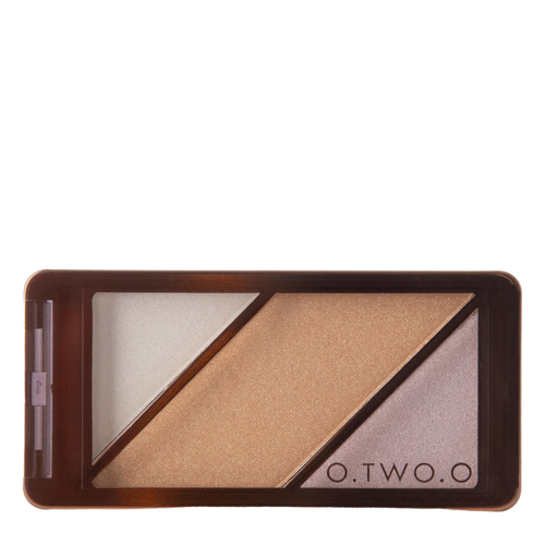 O.TWO.O - 3 in 1 Blusher Highlighter Contour - Highlighter szett - 02 Gem - 10g