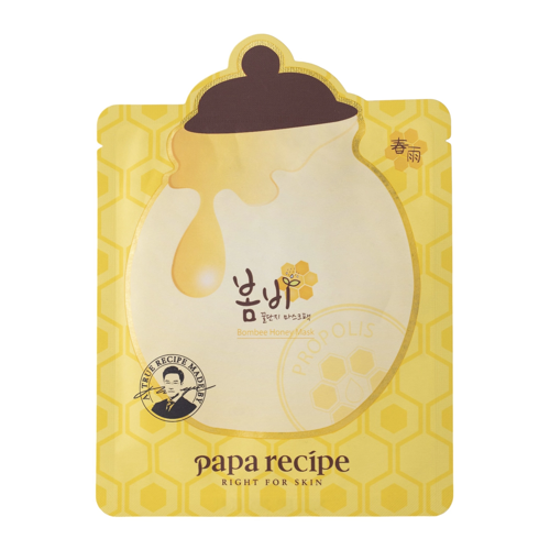 Papa Recipe - Bombee Honey Mask - Tápláló Mézes Fátyolmaszk - 1db/25g