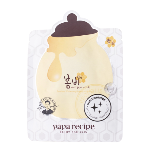 Papa Recipe - Bombee Whitening Honey Mask - Világosító Maszk Niacinamiddal - 1db/25g