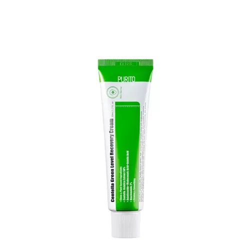 Purito - Centella Green Level Recovery Cream - Regeneráló Krém Ázsiai Gázló Kivonattal - 50ml