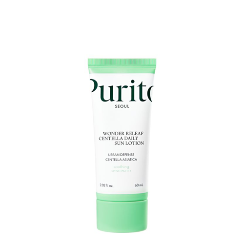 Purito Seoul - Wonder Releaf Centella Daily Sun Lotion SPF 50+ PA++++ - Ultrakönnyű Fényvédő Krém - 60ml