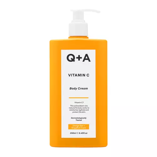 Q+A - Vitamin C Body Cream - Antioxidáns C-vitamin Testbalzsam - 250ml