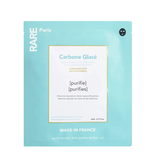 Rare Paris - Carbone Glacé - Tisztító Fátyolmaszk - 1db/23ml