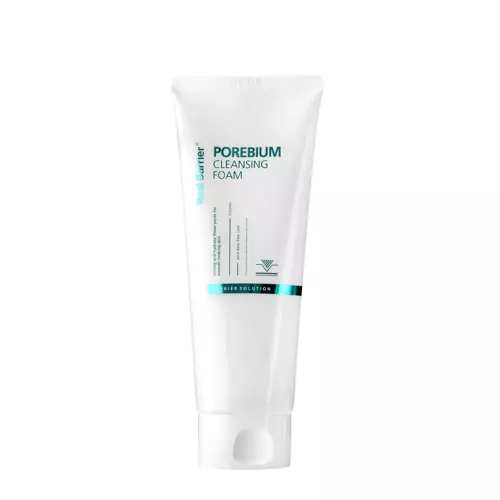 Real Barrier - Porebium Cleansing Foam - Gyengéden Hámlasztó Arcmosó Hab - 150ml